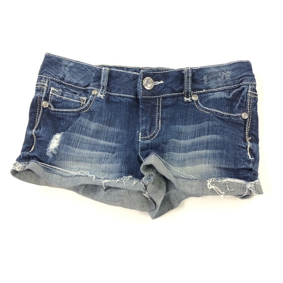 Amethyst Jeans Pants - Amethyst Women’s Blue Jean Denim Shorts 5